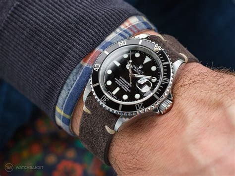 rolex submariner bond strap